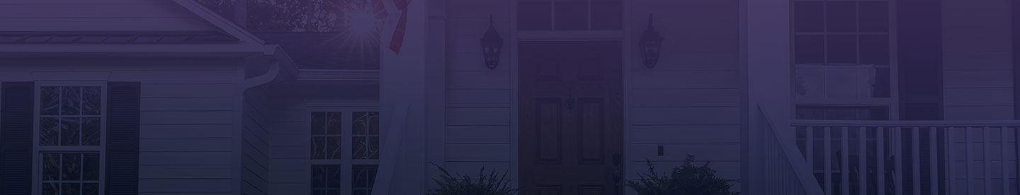 dull image of the front of a house